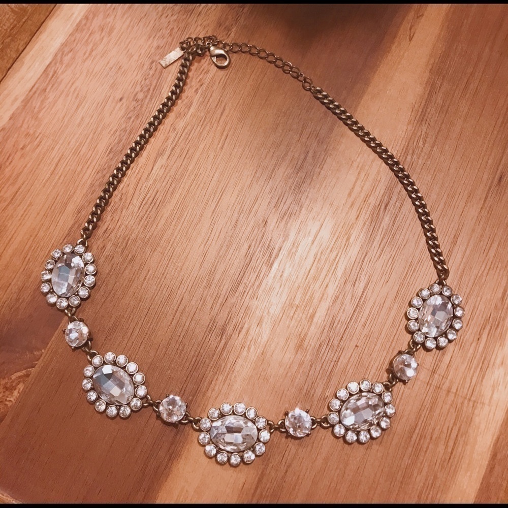 Baublebar Crystal Dahlia Strand Necklace - Picture 2 of 5